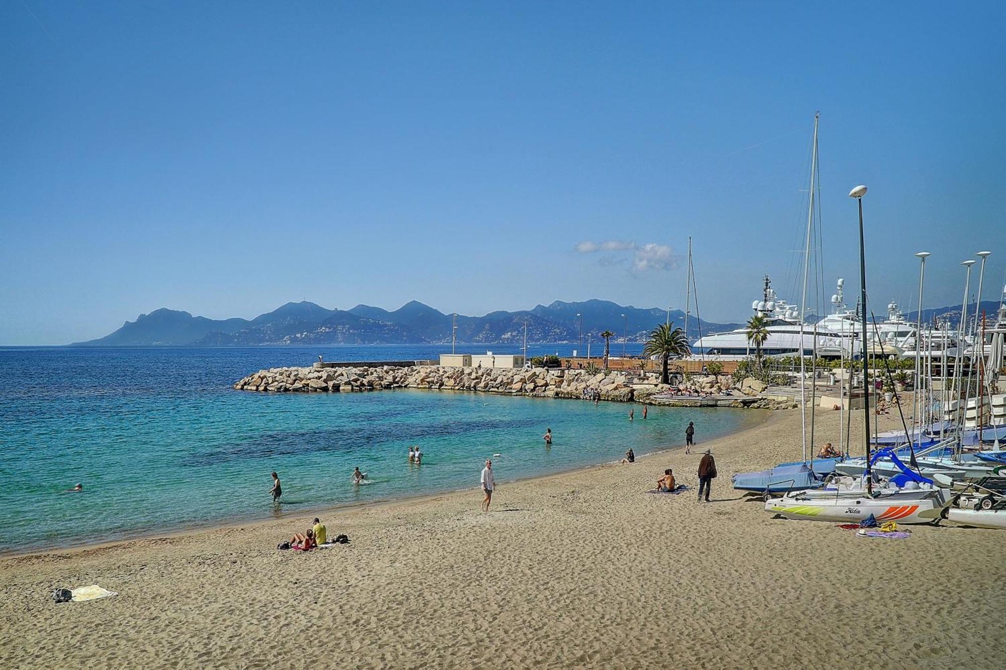 Le Palm - 100M Plage - Croisette - Verriere Cote D'Azur Канны Экстерьер фото